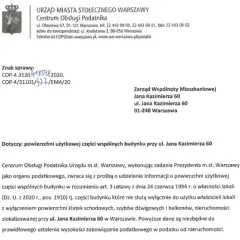 Gdzie znaleźć powierzchnię użytkową części wspólnych budynku?