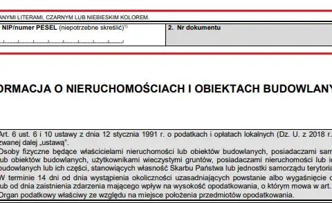 Jak wypełnić mieszkanie w formularzu IN-1 i uniknąć błędów
