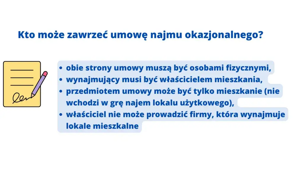 Zdjęcie Wynajem okazjonalny co to? Zrozumienie zasad i korzyści dla wynajmujących