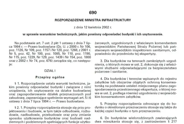 Jakim powinny odpowiadać budynki i ich usytuowanie zgodnie z przepisami?